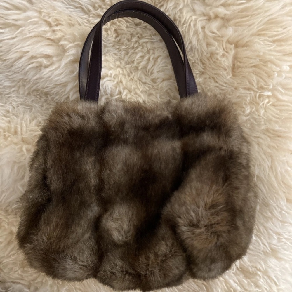 La Maison De La Fausse Fourure Faux Fur Mini bag Paris